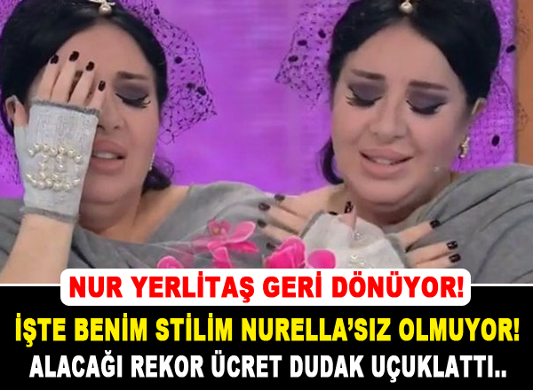 Nur Yerlitaş İşte Benim Stilime dönüyor!