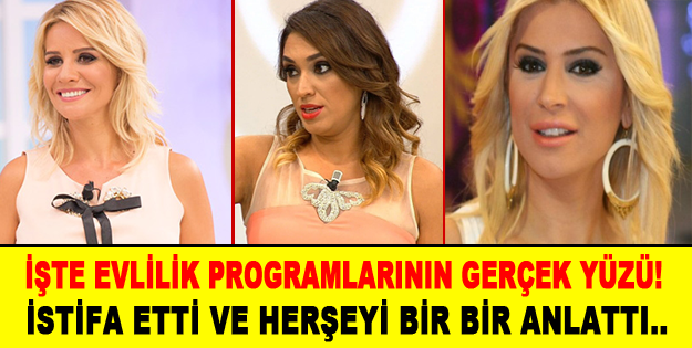 Evlilik programlarının gerçek yüzü!