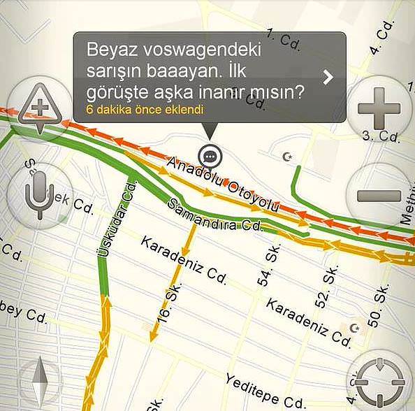 Yandex Navigasyon uygulamasında güldüren yorumlar!