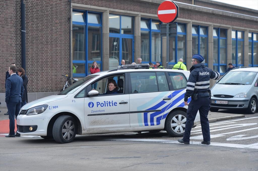 Belçika havalimanında patlama sonrası fotoğraflar