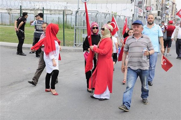 Tarihi Yenikapı mitinginden muhteşem görüntüler...